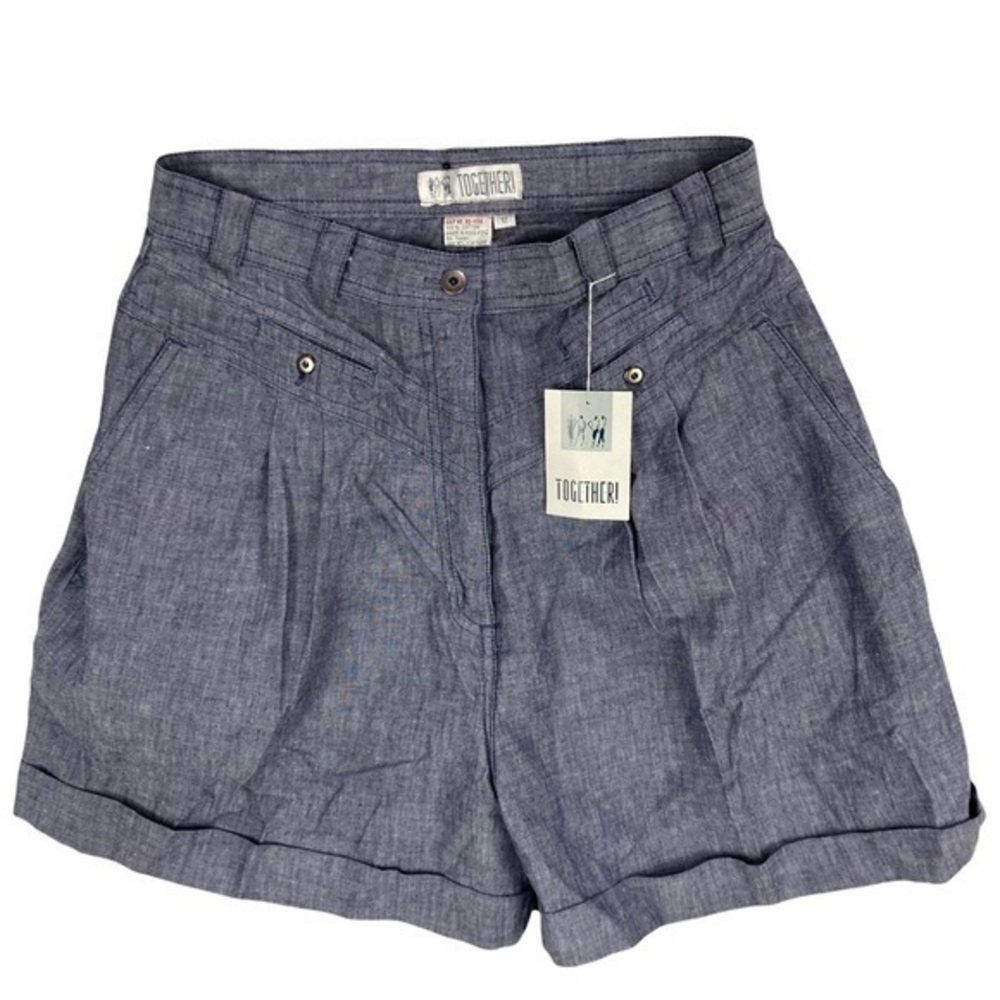 TOGETHER! Pleated Front‎ High Rise Cuffed Short